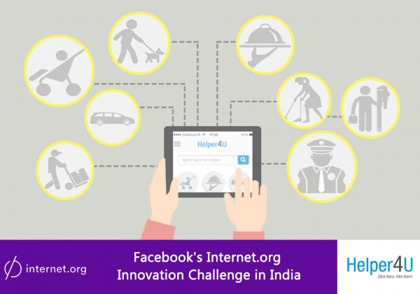 Helper4u.in Wins Internet.org Innovation Challenge in India!