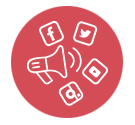 Social channels Icon GCICA - General Data